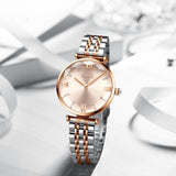 Luxury Crystal Watch Women Waterproof