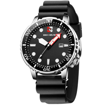 Fashion Military Black Men Watch