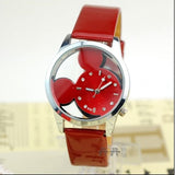 Fashion Cartoon Mickey women Watch Men