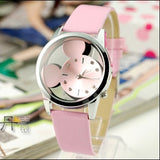 Fashion Cartoon Mickey women Watch Men